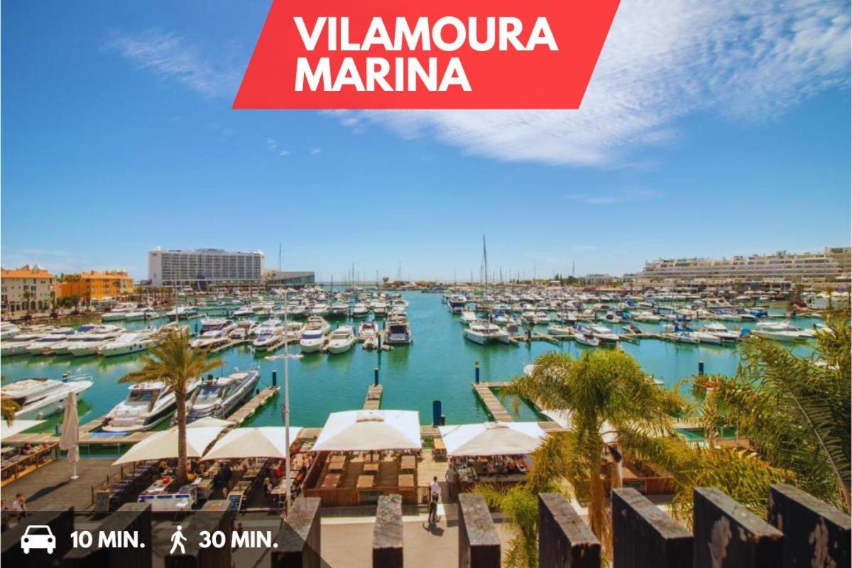 Sea-Front 1' Min! - Apartment With Ac & Wifi Quarteira Luaran gambar